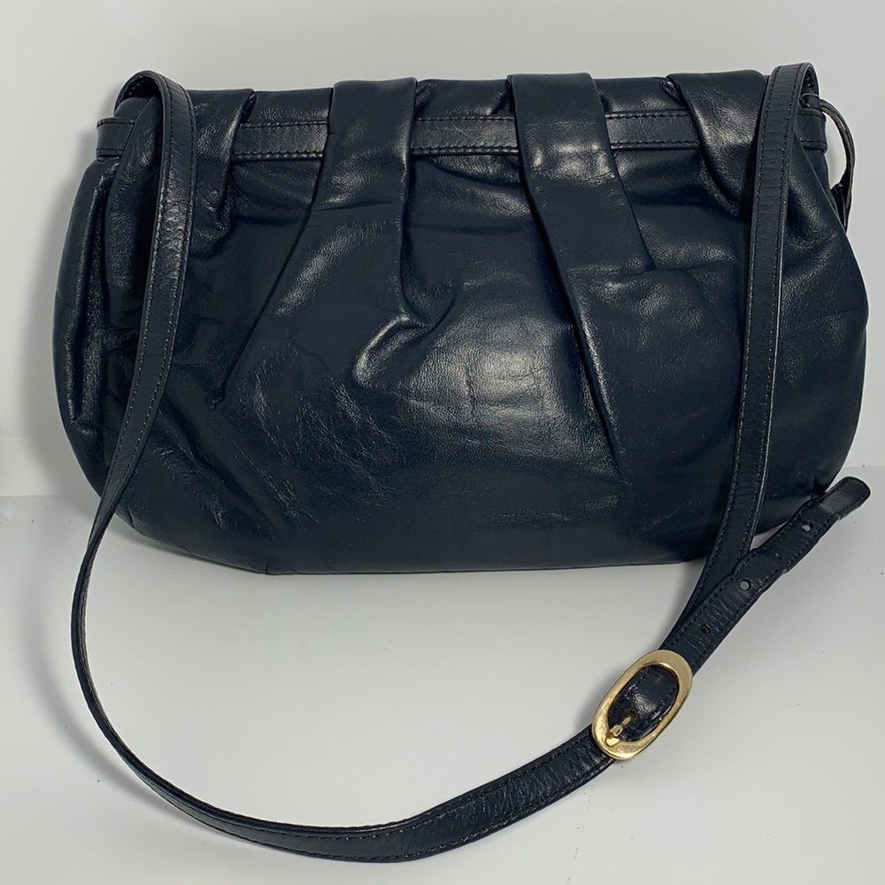 Vintage Navy Blue shoulder bag